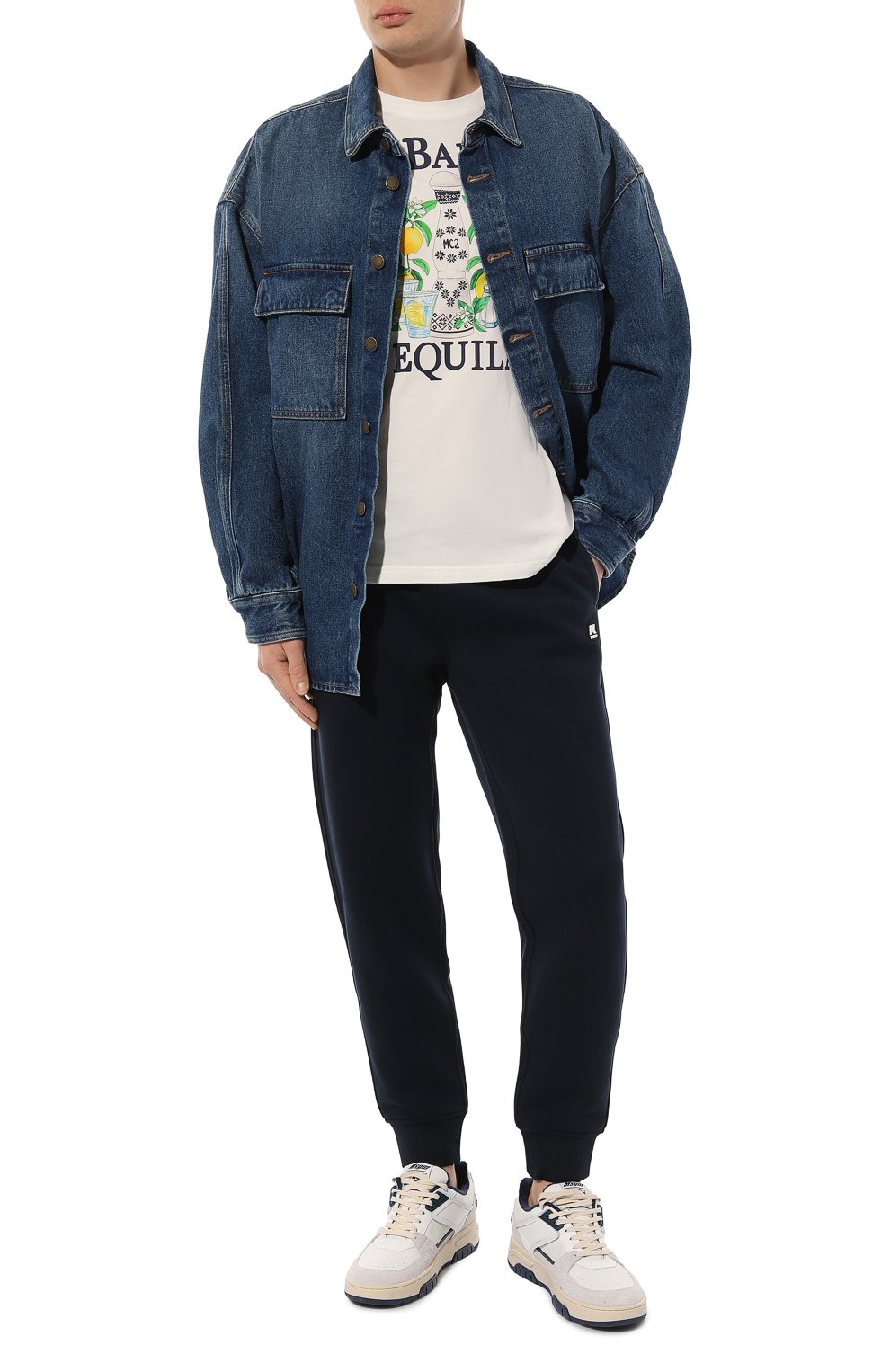 Хлопковая футболка MC2 SAINT BARTH, арт. STBM/ARN0TT/10721E, фото 2