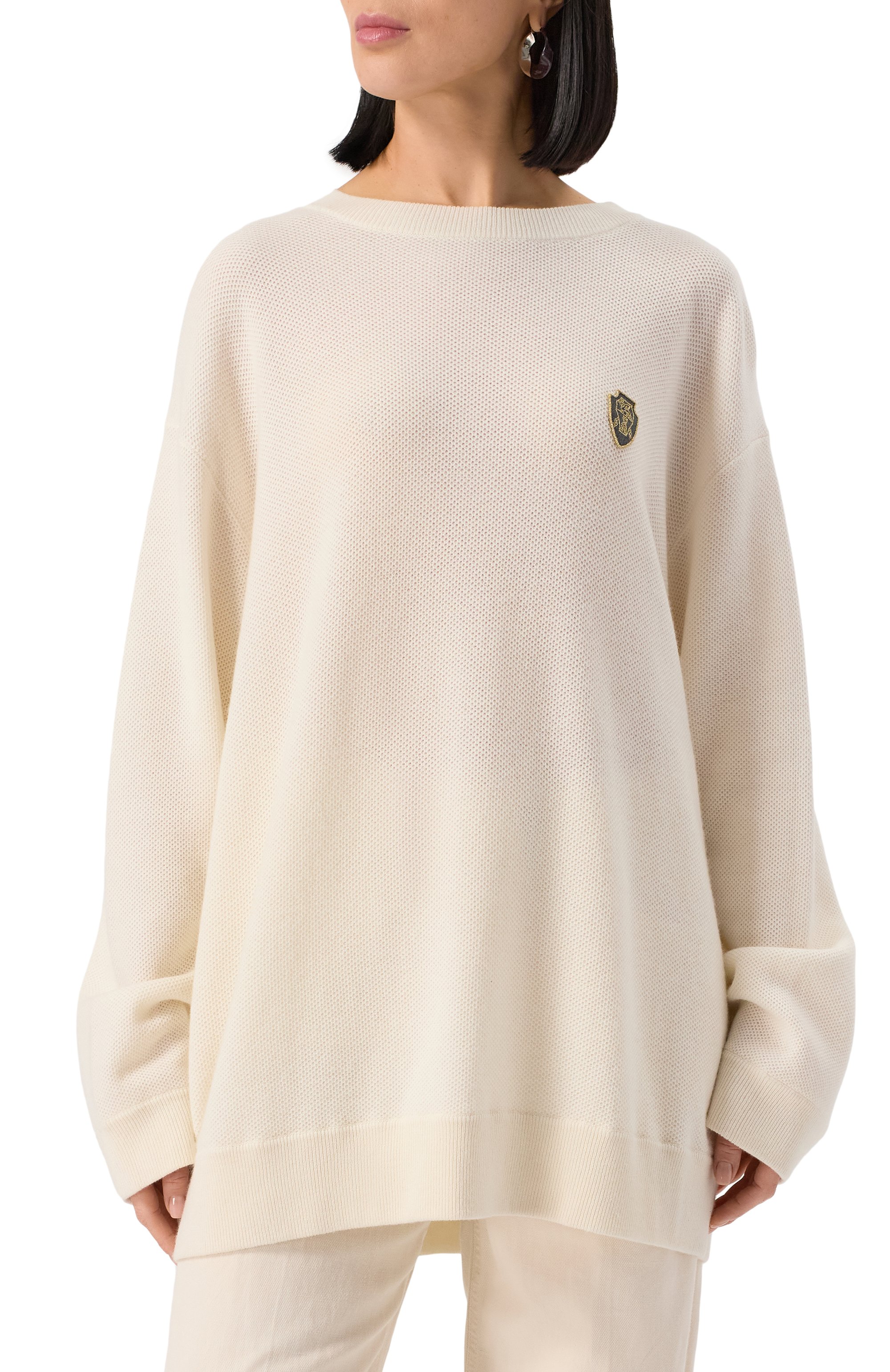 Кашемировый пуловер BRUNELLO CUCINELLI, арт. M12194800, фото 3