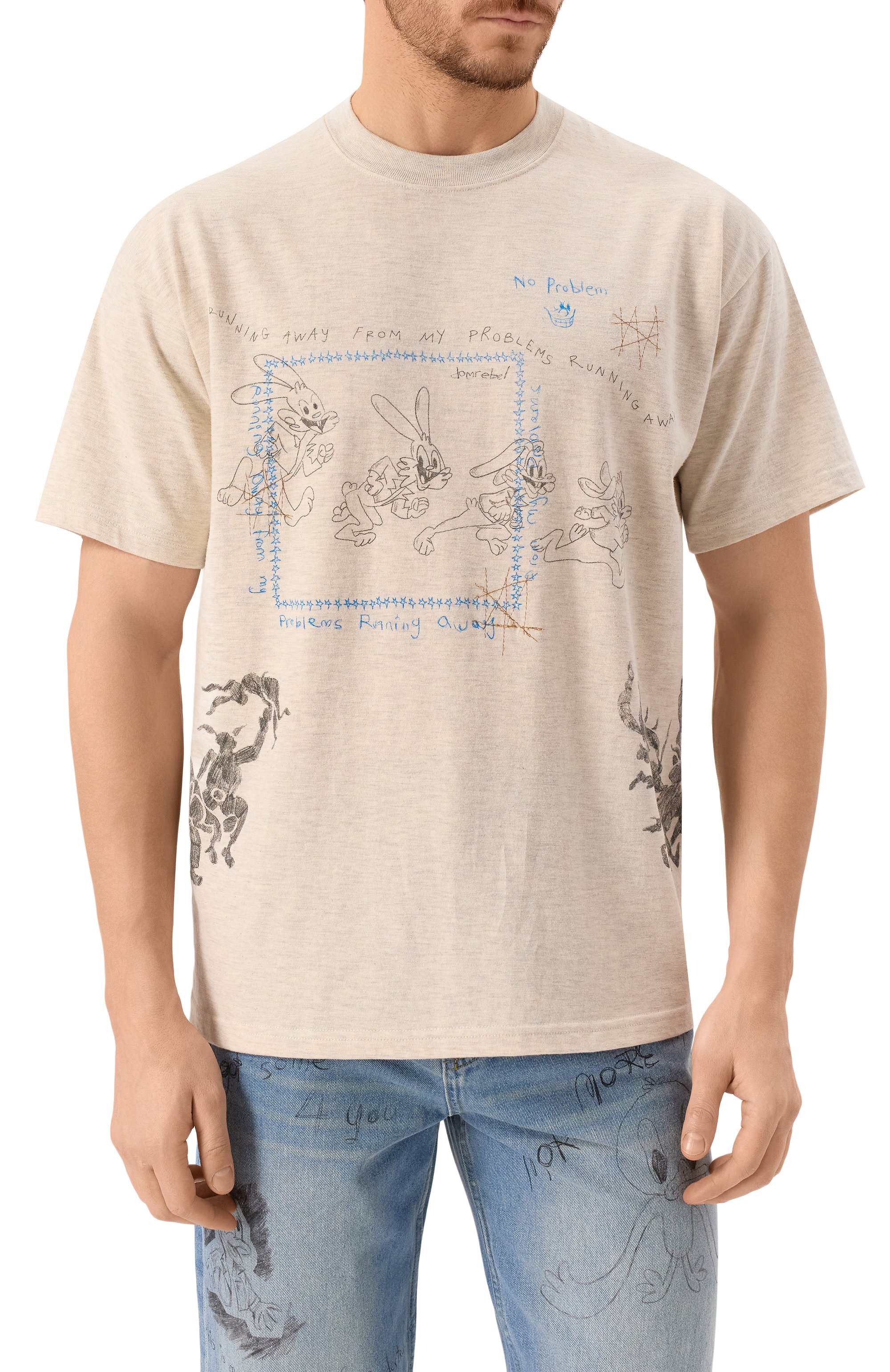 Хлопковая футболка DOMREBEL, арт. H0PS/T-SHIRT, фото 3