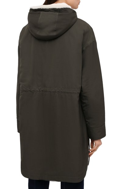 Двусторонняя парка из овчины YS ARMY PARIS, арт. 21WFM06793A20X, фото 4