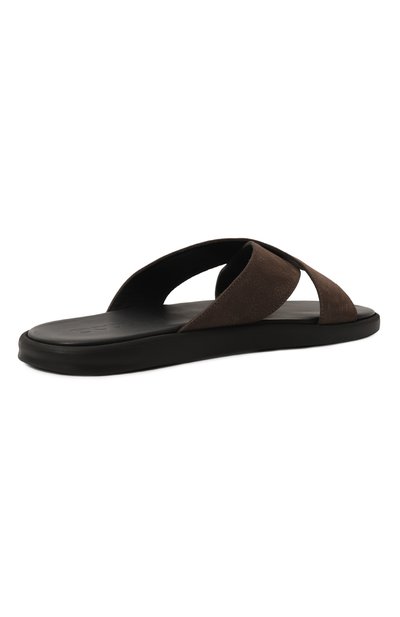 Шлепанцы из нубука DOUCAL'S, арт. DU2859MYK0UF249NN06, фото 5