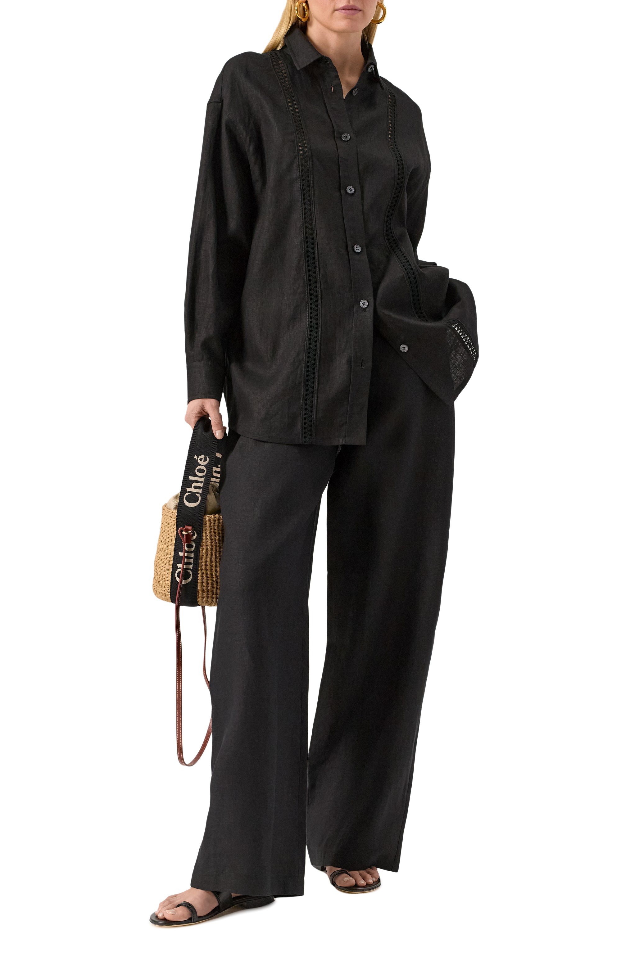 Льняные брюки MVST, арт. TXBPAN-Y071, фото 2