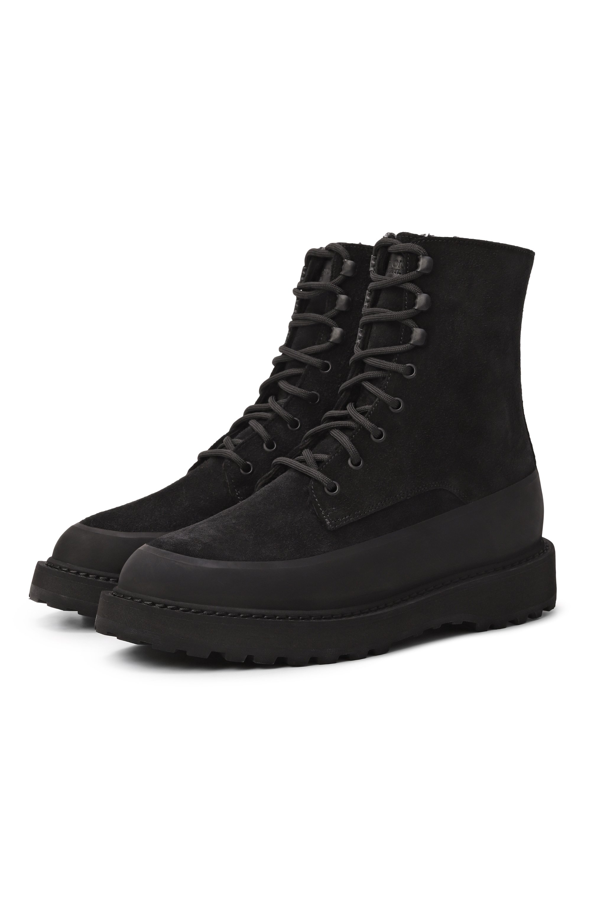 Замшевые ботинки dolomite LE MONDE BERYL черного цвета по цене 92200 руб., арт. D0L-SHE-BLA, фото 1 Замшевые ботинки dolomite LE MONDE BERYL, арт. D0L-SHE-BLA, фото 1