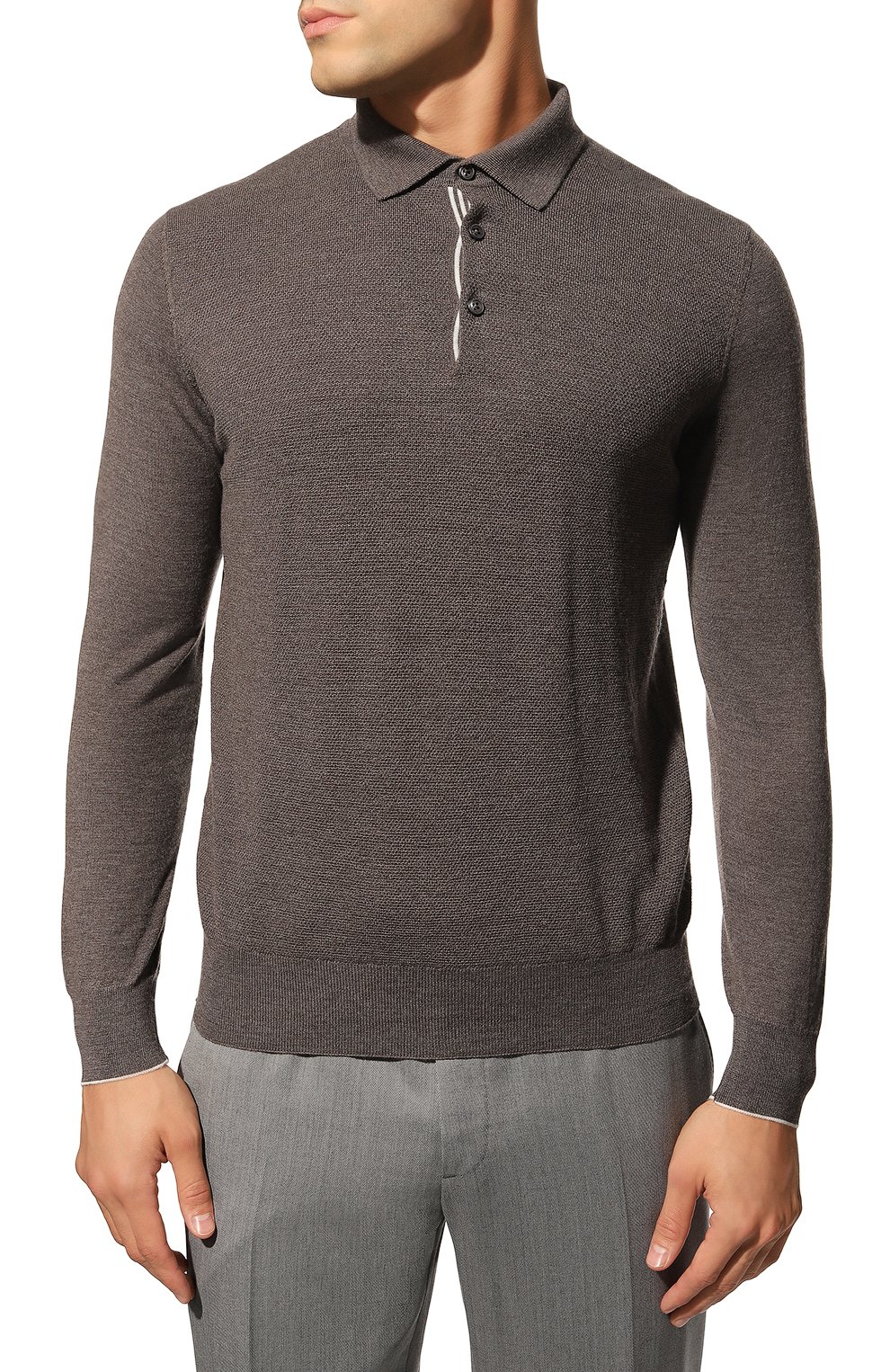 Поло из шерсти и кашемира FIORONI, арт. MK23302C1, фото 3