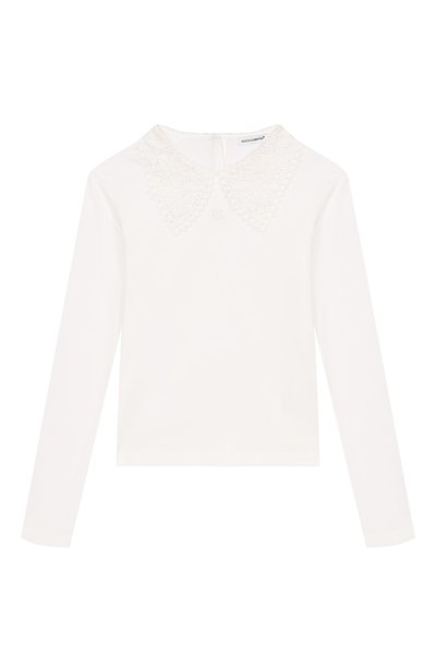 Хлопковый лонгслив DOLCE & GABBANA, арт. L5JTMT/G7Q1E