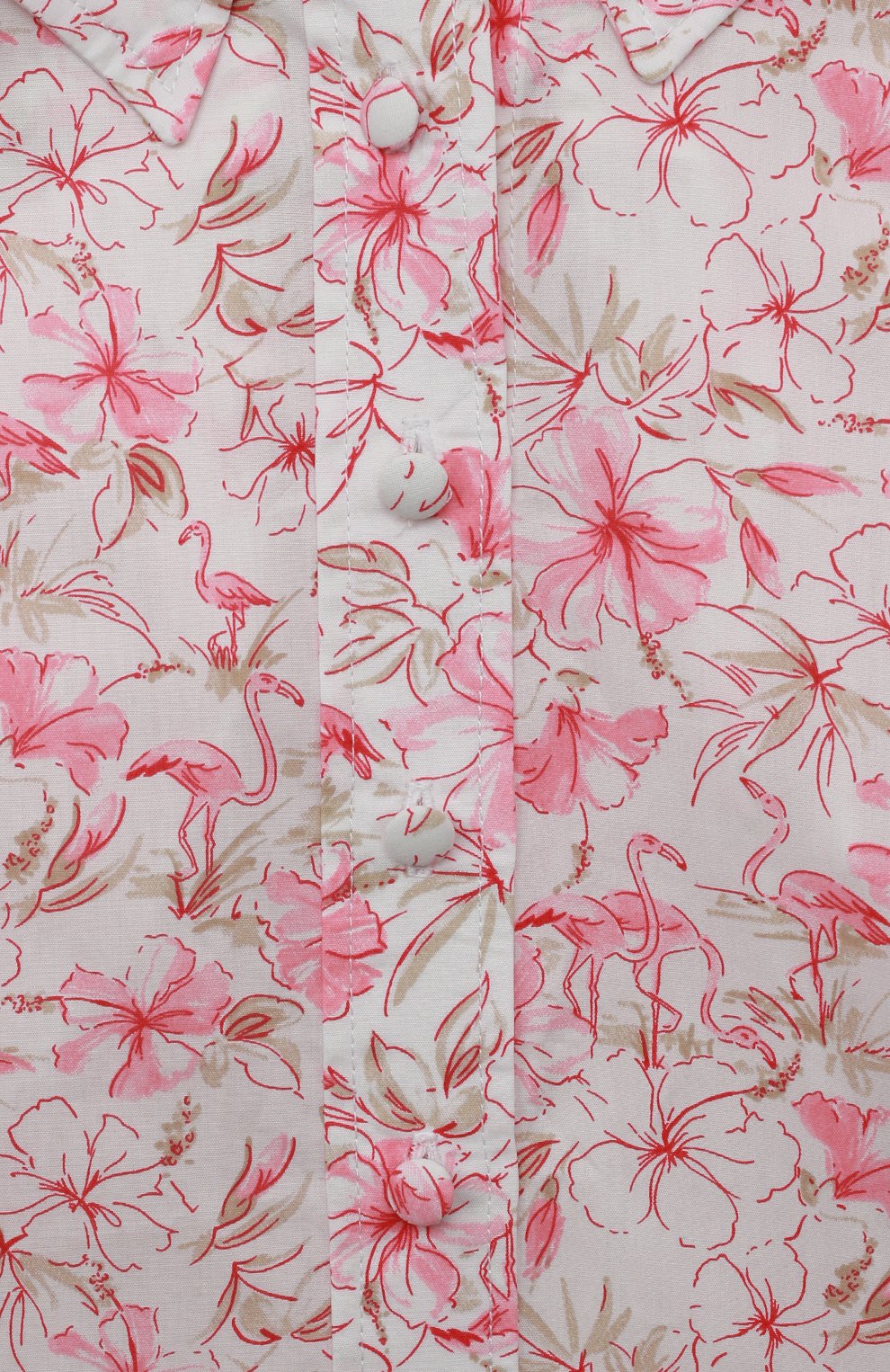 Хлопковая блузка фламинго ZHANNA & ANNA, арт. ZAF01032021_F, фото 3