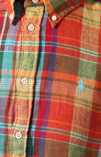 Льняная рубашка POLO RALPH LAUREN, арт. 211798167, фото 5