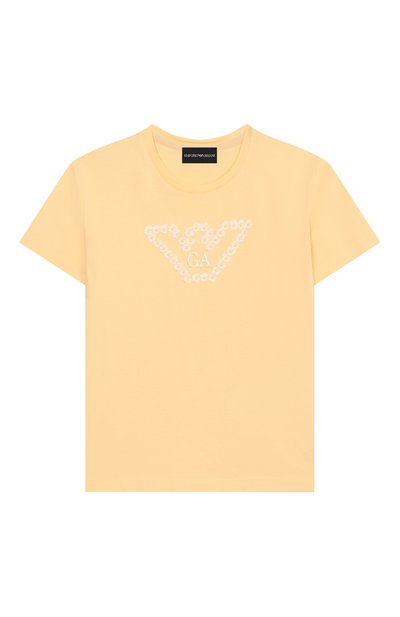 Хлопковая футболка EMPORIO ARMANI, арт. EG000224/AF14503