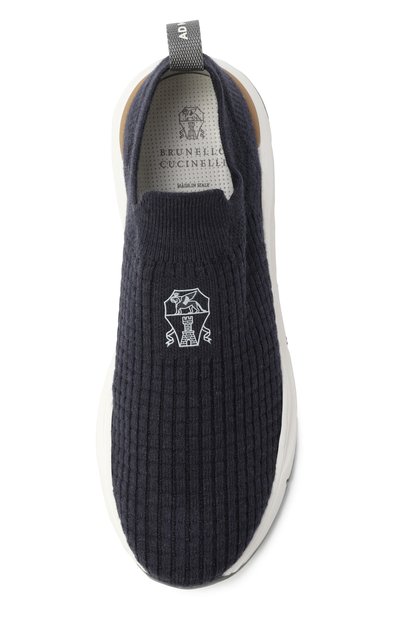 Текстильные кроссовки BRUNELLO CUCINELLI, арт. BNTRC1F165, фото 4