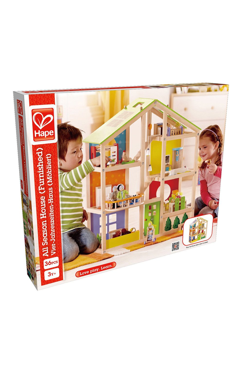 Игрушка кукольный домик HAPE, арт. E3401_HP, фото 5