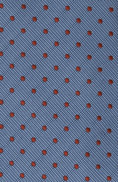 Мужской шелковый галстук BROUBACK голубого цвета, арт. TIE 8CM/SS24 | Фото 4 (Материал: Текстиль, Шелк; Материал сплава: Проставлено; Нос: Не проставлено; Принт: С принтом)