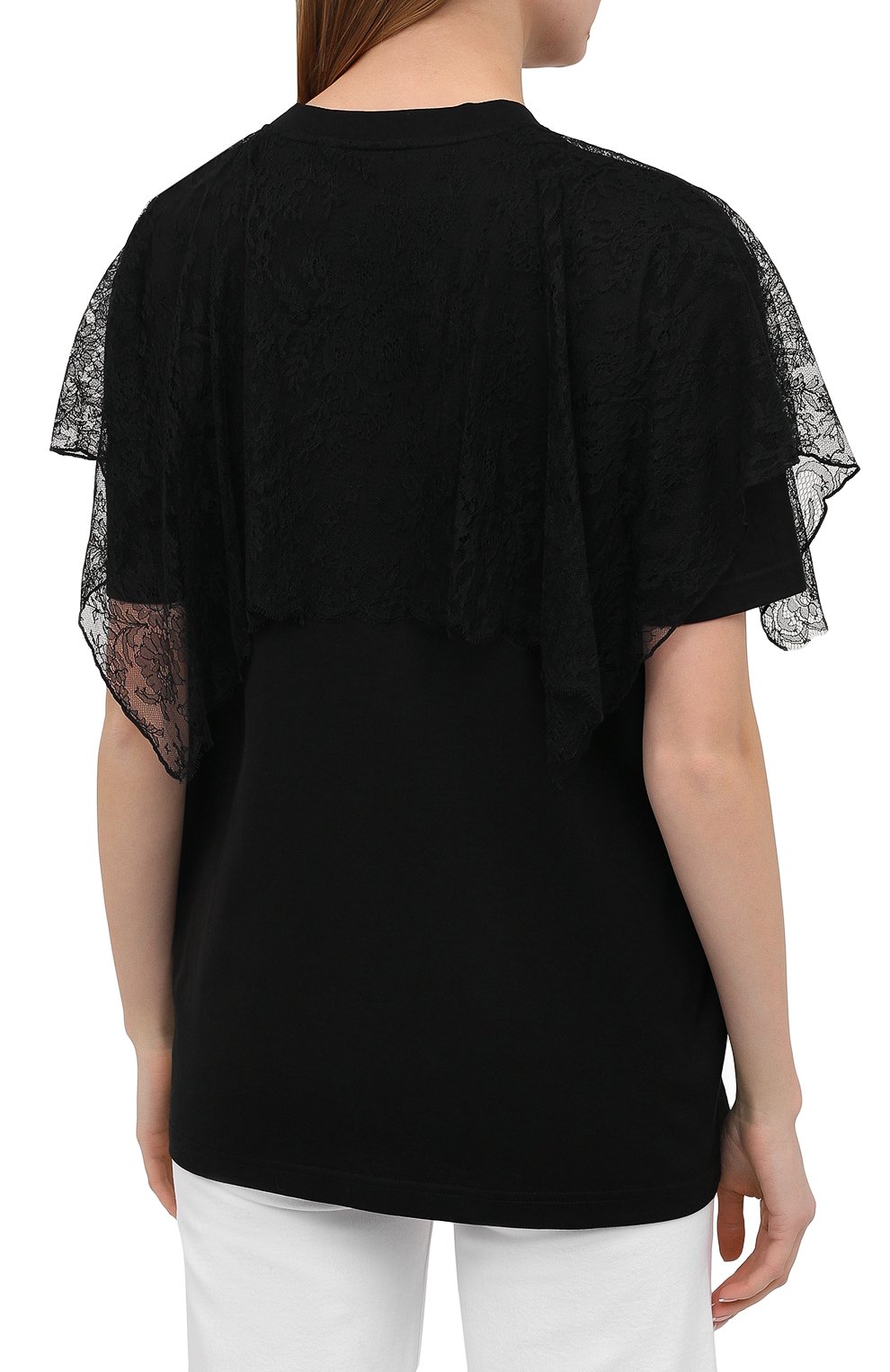 Хлопковая футболка GIVENCHY, арт. BW708R3Z4U, фото 4