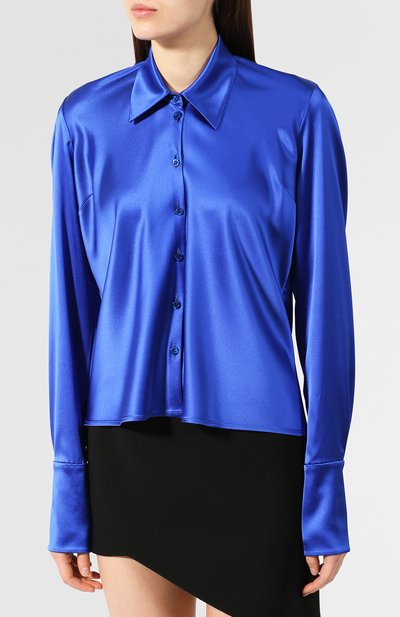 Атласная блузка BALENCIAGA, арт. 571094/TA021, фото 3