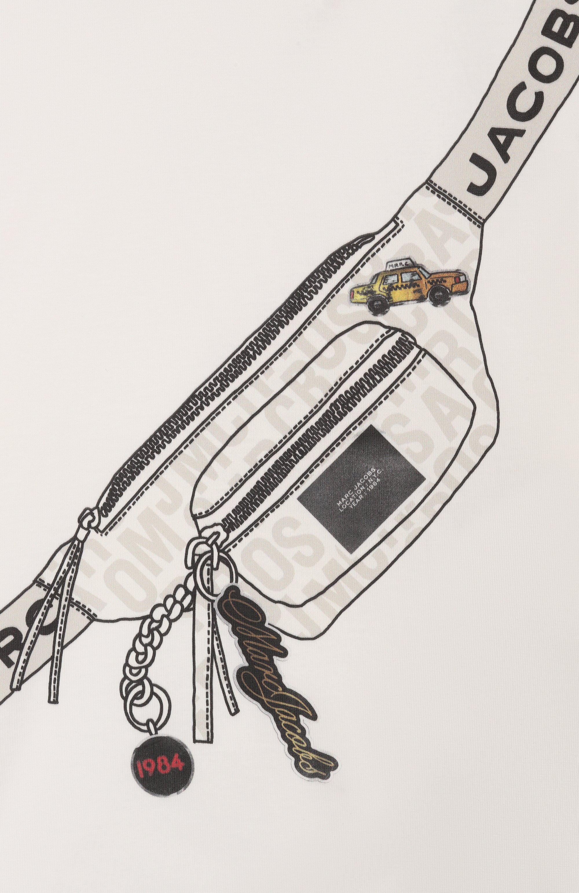 Хлопковая футболка MARC JACOBS (THE), арт. W60763, фото 3