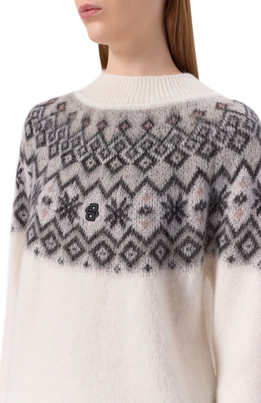 Свитер BOSS 50549369 Белый  50549369 Фото 5