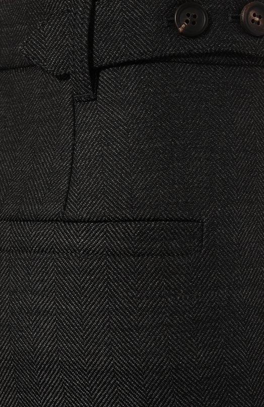 Шерстяные брюки Brunello Cucinelli MD595P8727 Серый  MD595P8727 Фото 5