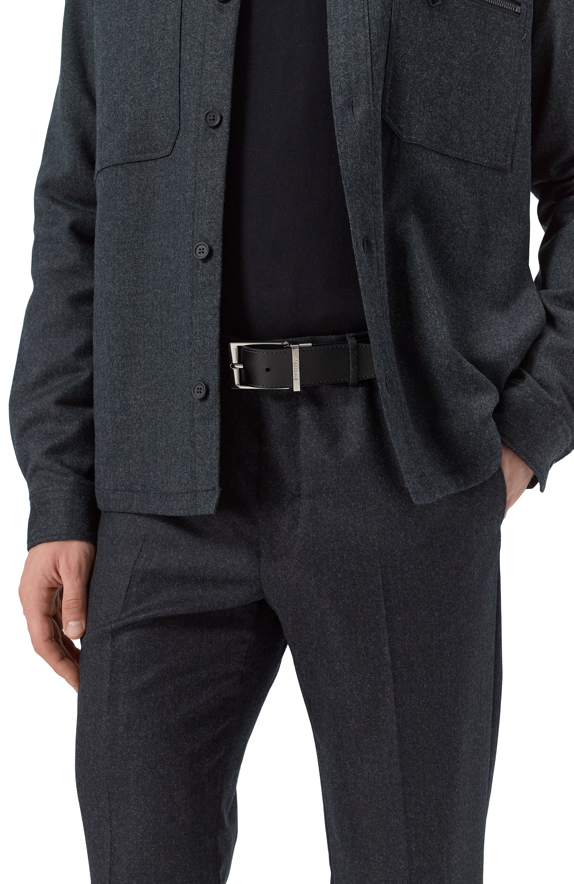 Двусторонний ремень BURBERRY, арт. 8064959, фото 3