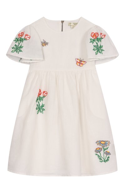 Платье изо льна и хлопка STELLA MCCARTNEY, арт. TW1E11