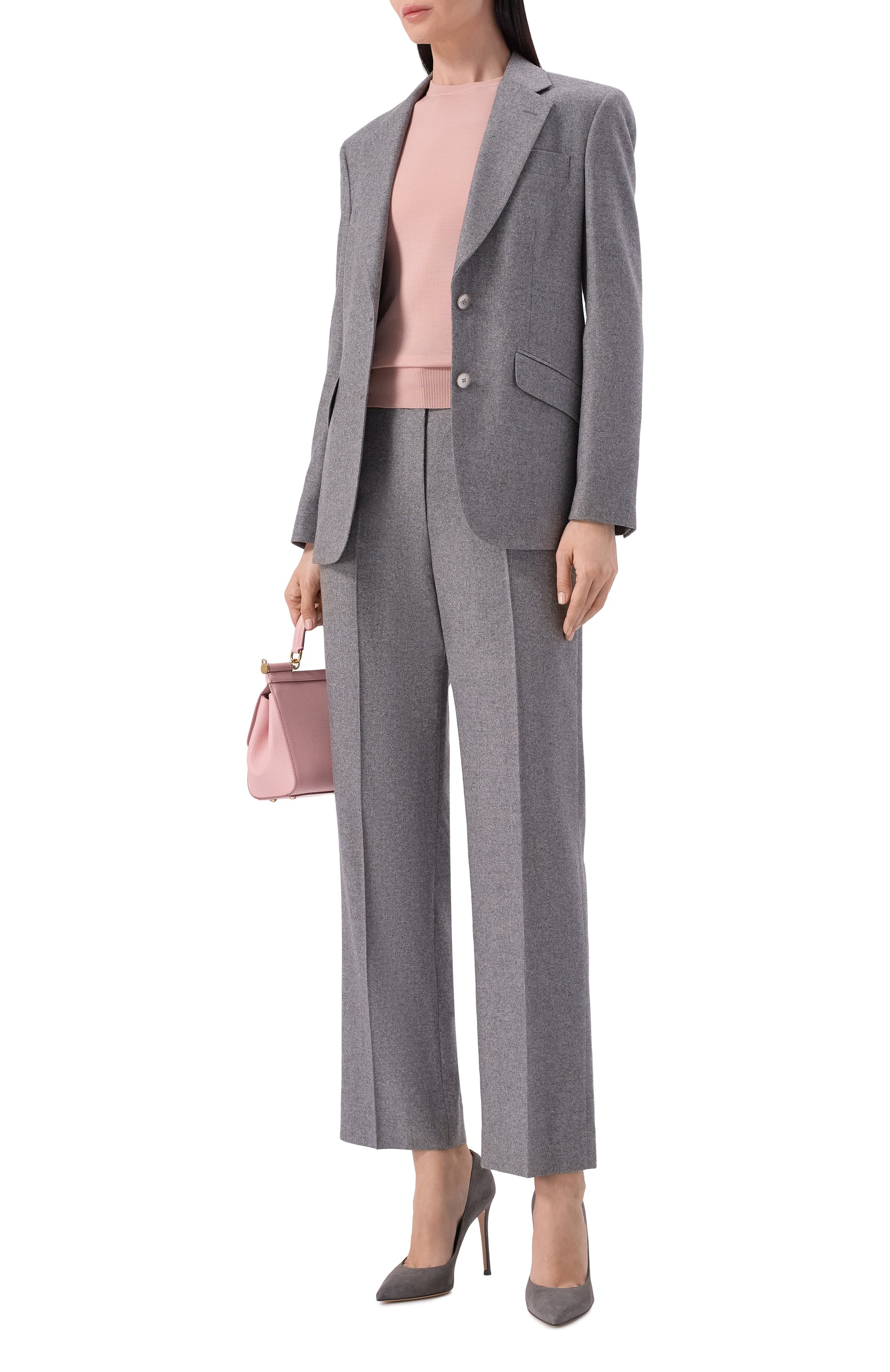 Шерстяной топ MVST розового цвета по цене 126500 руб., арт. M26.CSW.K408/13-5 MICR0N W00L, фото 2 Шерстяной топ MVST, арт. M26.CSW.K408/13-5 MICR0N W00L, фото 2