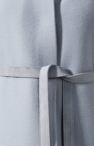 Кашемировое пальто LORO PIANA голубого цвета по цене 1540000 руб., арт. FAG4621, фото 5 Кашемировое пальто LORO PIANA, арт. FAG4621, фото 5