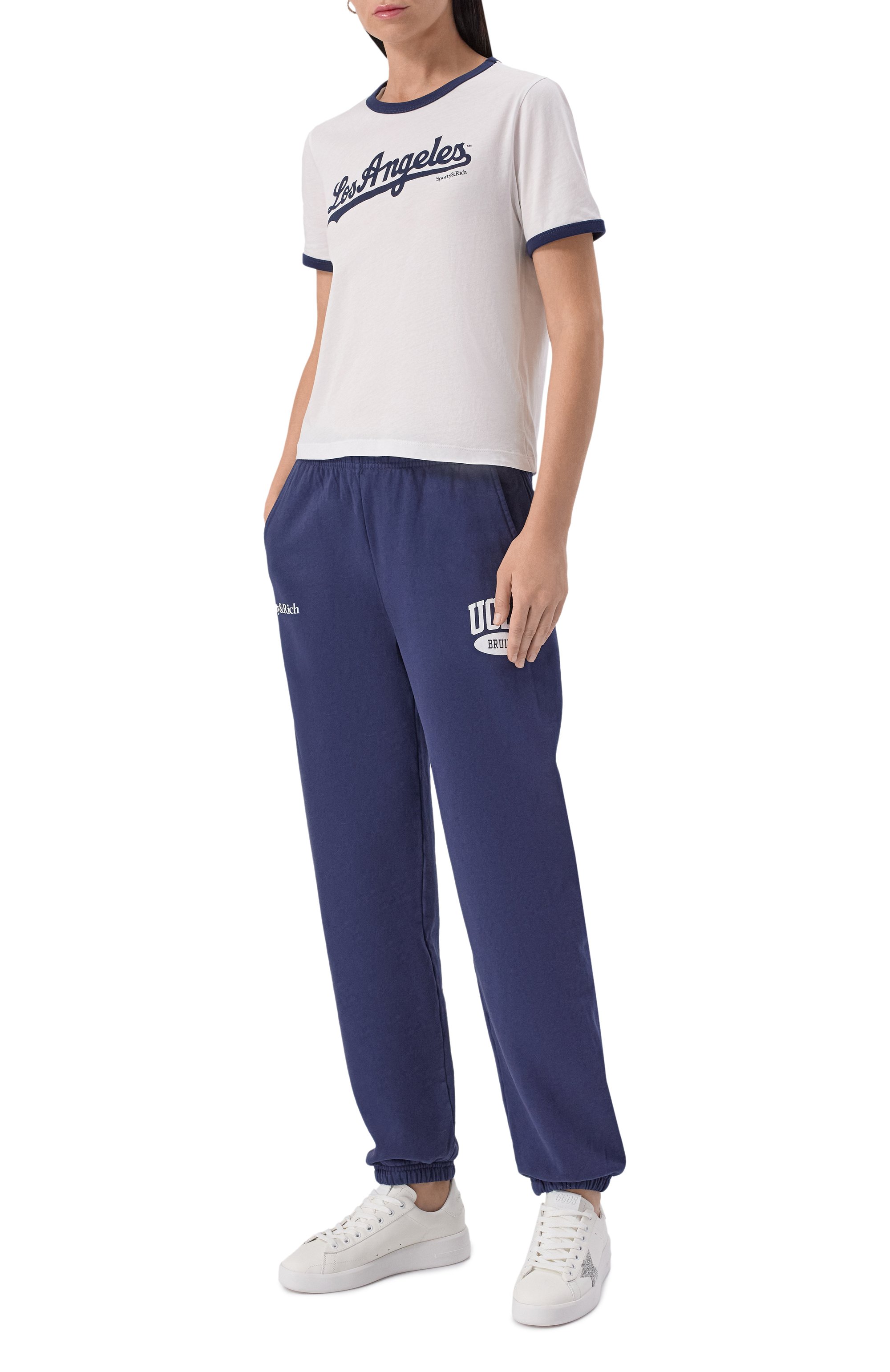 Кожаные кеды pure-star GOLDEN GOOSE DELUXE BRAND белого цвета по цене 86150 руб., арт. GWF00197.F002789, фото 2 Кожаные кеды pure-star GOLDEN GOOSE DELUXE BRAND, арт. GWF00197.F002789, фото 2