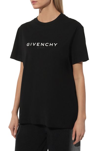 Хлопковая футболка GIVENCHY, арт. BW707Z3Z5W, фото 3