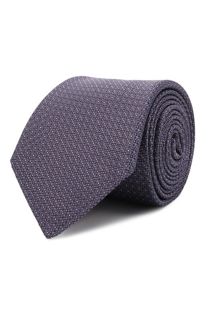 Мужской шелковый галстук CANALI, арт. 79/HX03197