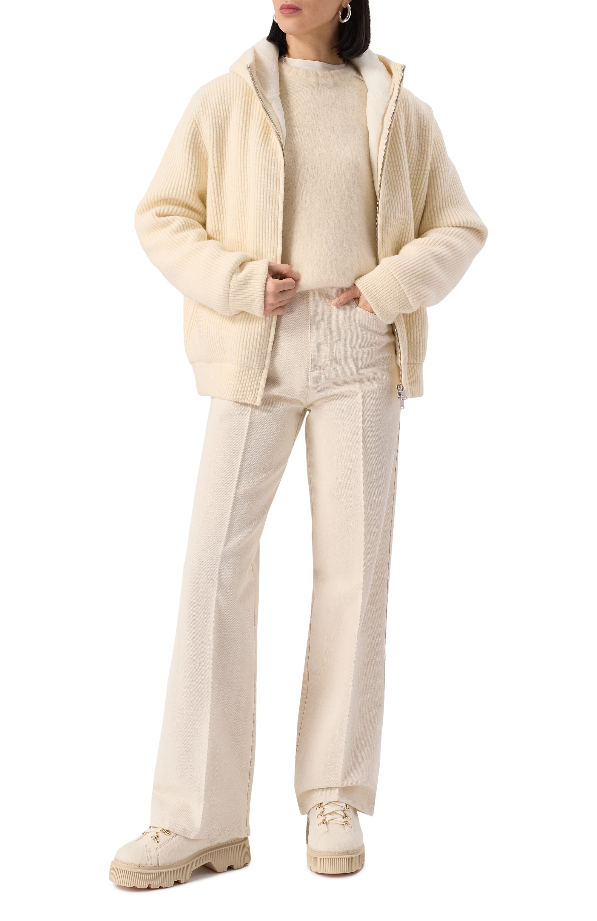 Кашемировый бомбер с подкладкой из норки MVST, арт. FTRBCK-Y390V, фото 2