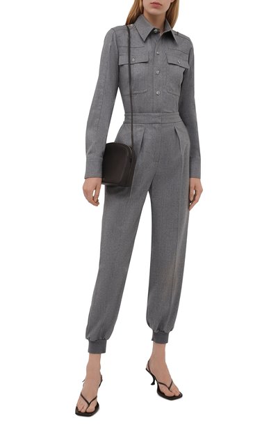 Шерстяные джоггеры STELLA MCCARTNEY светло-серого цвета по цене 64250 руб., арт. 603276/SNB53, фото 2 Шерстяные джоггеры STELLA MCCARTNEY, арт. 603276/SNB53, фото 2