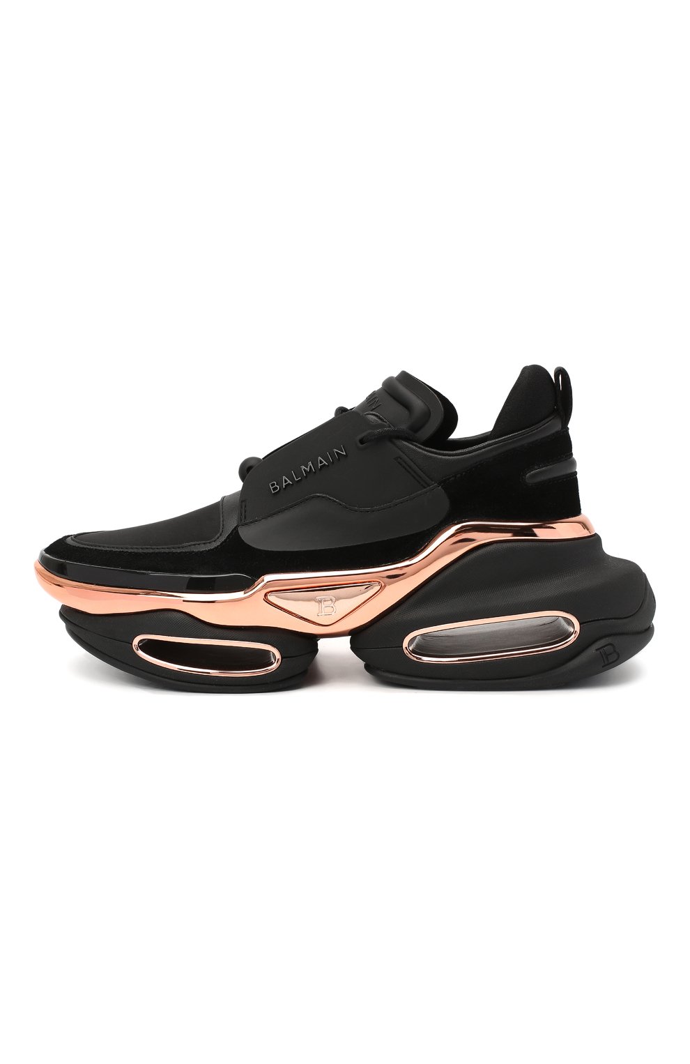 Кожаные кроссовки b bold BALMAIN, арт. UN0C541/LSCE, фото 3