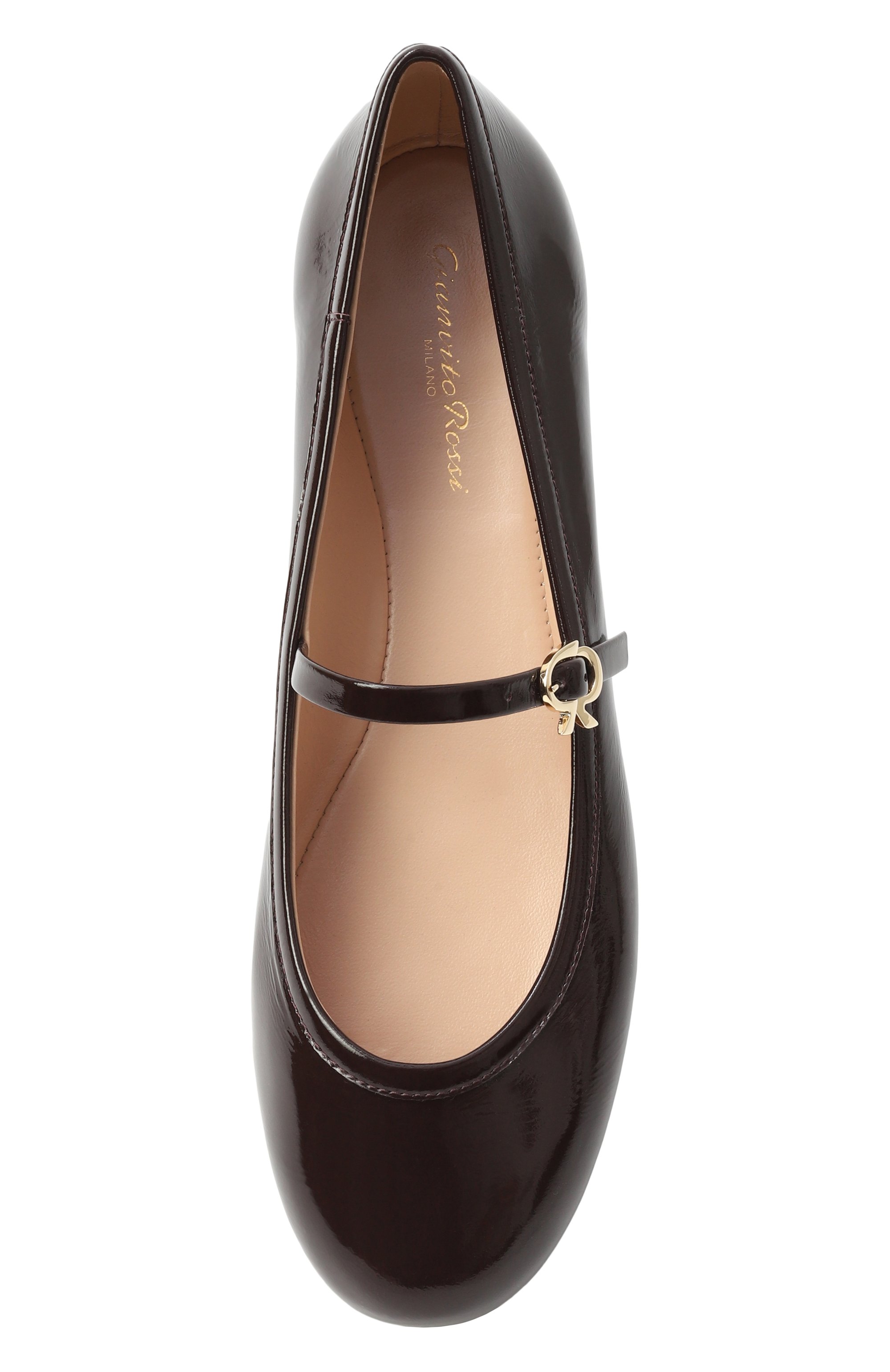 Лакированные балетки carla GIANVITO ROSSI, арт. G22223.05G0M.NUIB0UR, фото 6