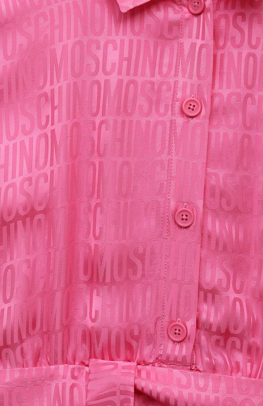 Платье-рубашка из вискозы Moschino 3