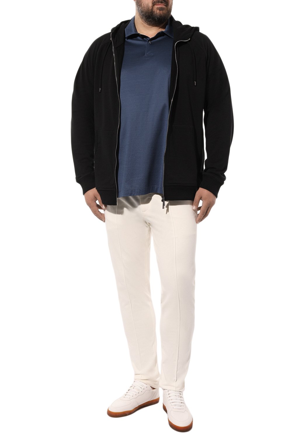 Хлопковая толстовка MOORER, арт. N0RCIA FELPA-RAF, фото 2