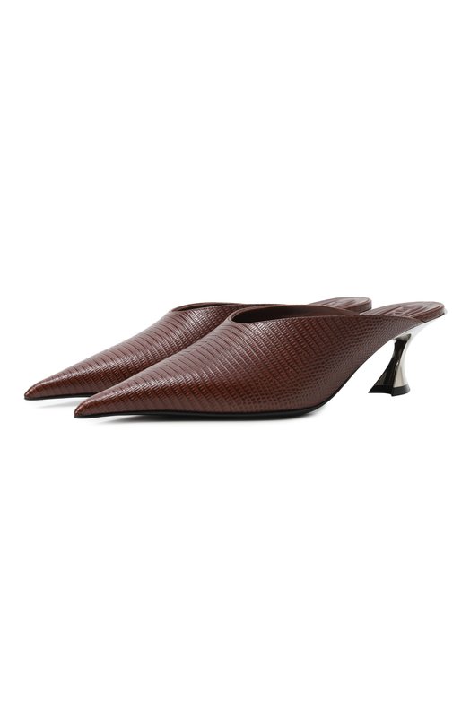 фото Кожаные мюли fang 55 mugler