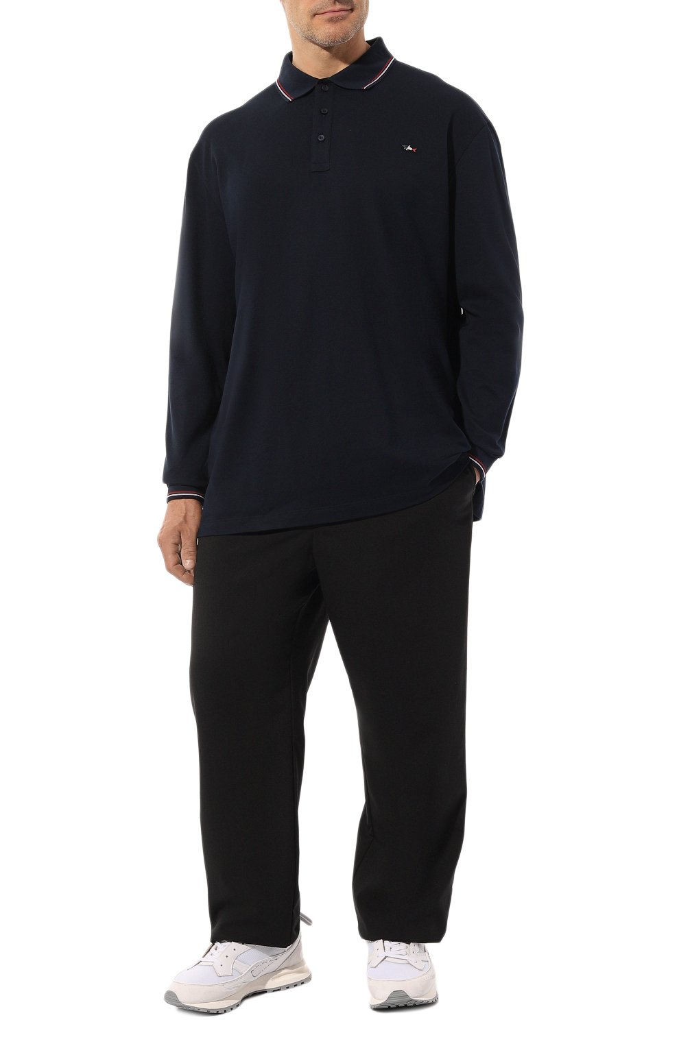 Хлопковое поло PAUL&SHARK, арт. 12311726/3XL-6XL, фото 2