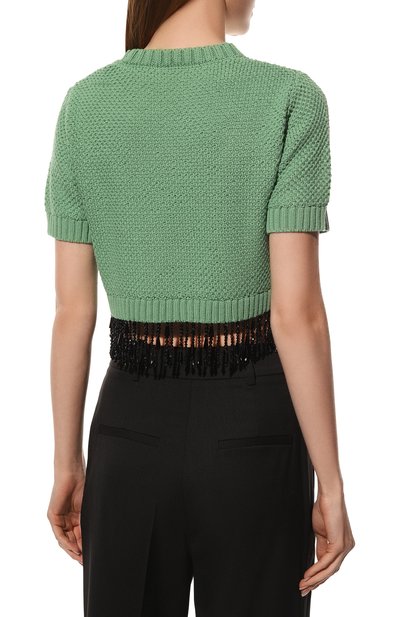 Хлопковый пуловер PINKO, арт. 1G17UU-A02V, фото 4