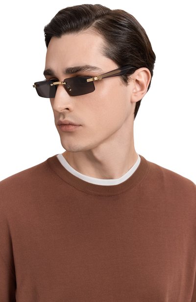 Солнцезащитные очки CARTIER серого цвета по цене 168000 руб., арт. CT0537S 001, фото 2 Солнцезащитные очки CARTIER, арт. CT0537S 001, фото 2