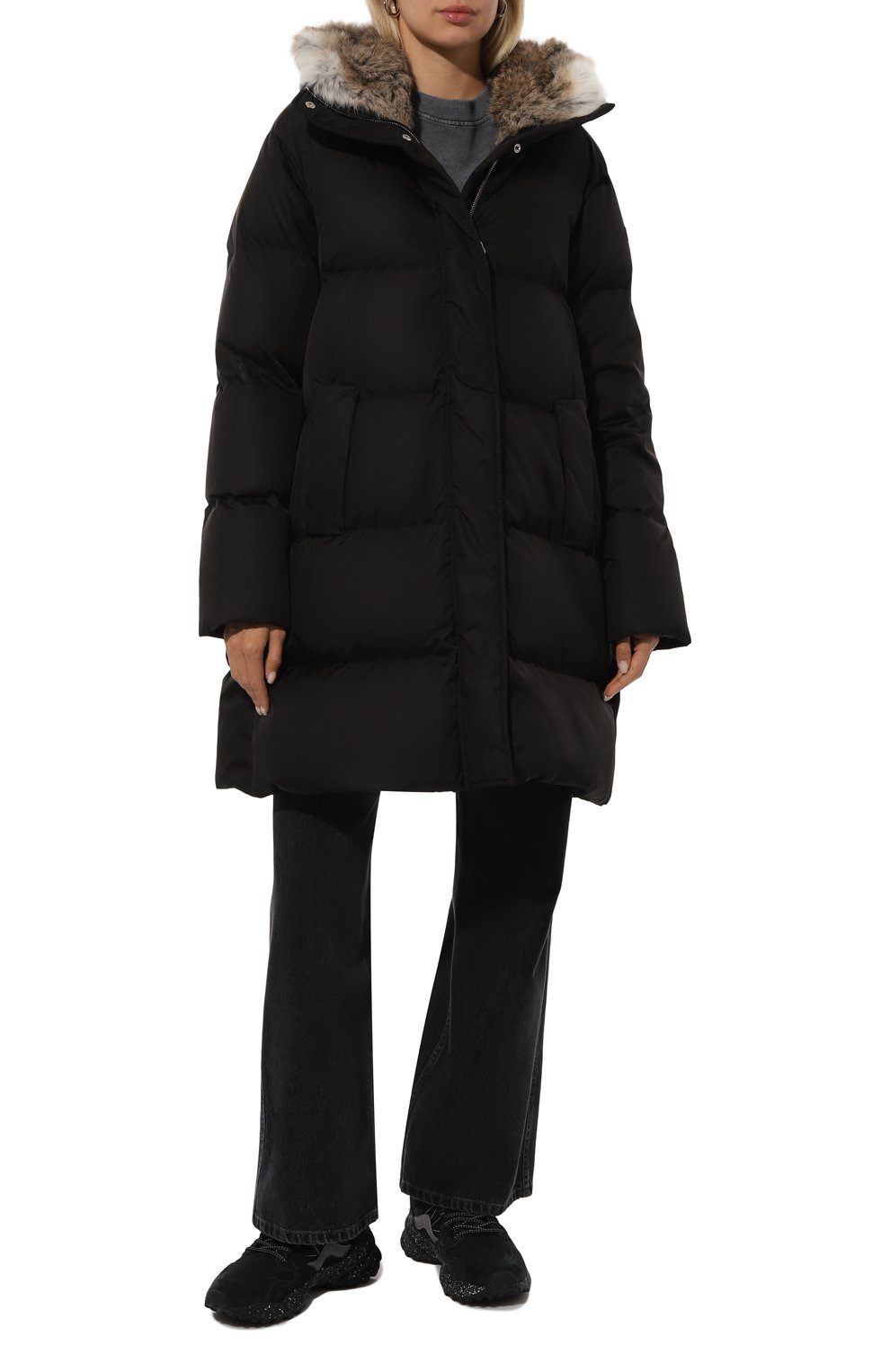 Пуховик с меховой отделкой LEMPELIUS, арт. 263B NEV/3000, фото 2