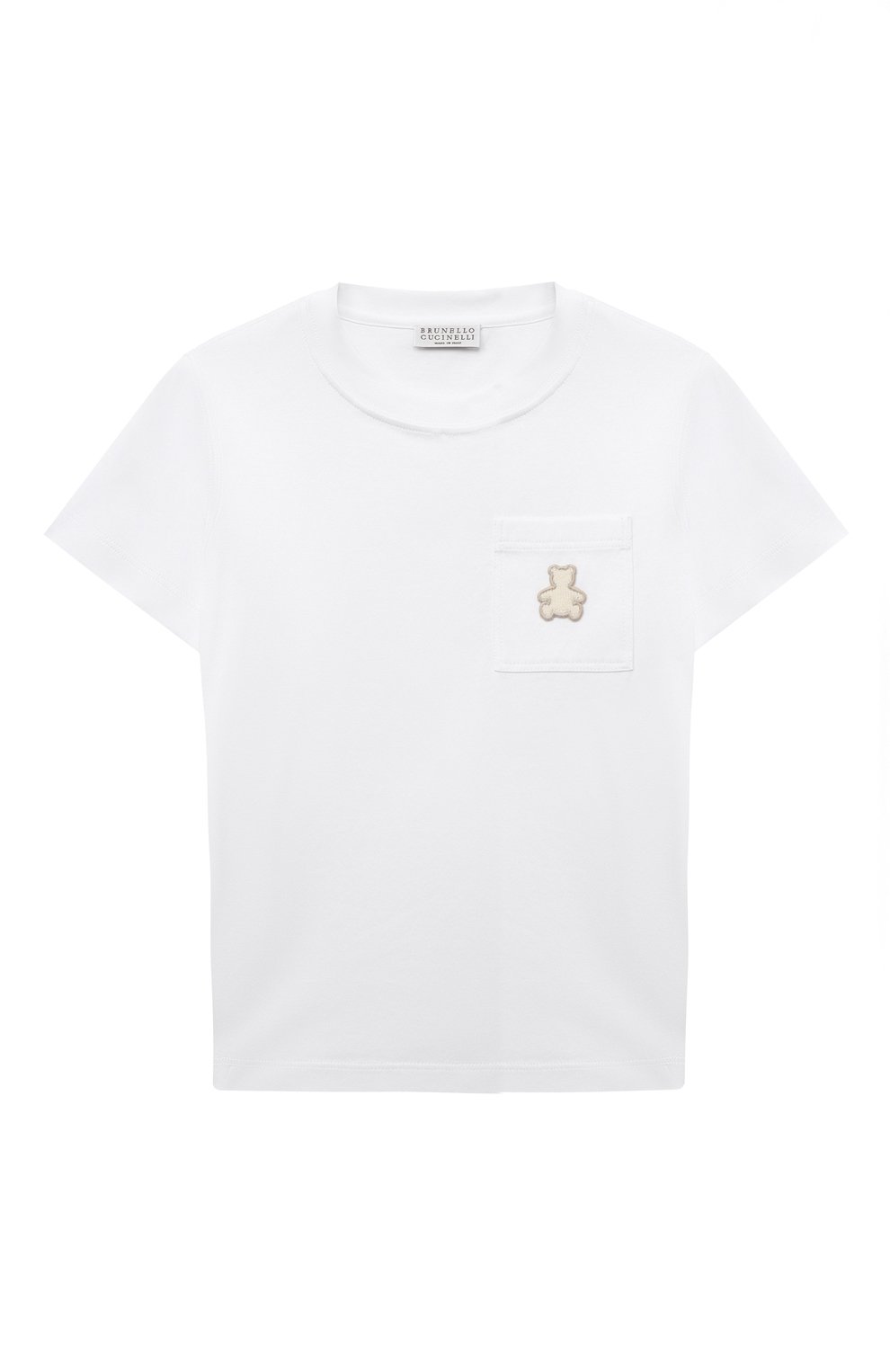 Хлопковая футболка BRUNELLO CUCINELLI, арт. B0T61T199Z, фото 1