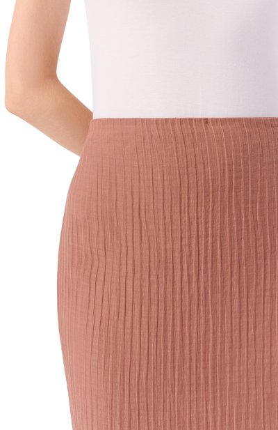 Юбка из шелка и хлопка 12 STOREEZ розового цвета по цене 21000 руб., арт. 132264, фото 5 Юбка из шелка и хлопка 12 STOREEZ, арт. 132264, фото 5