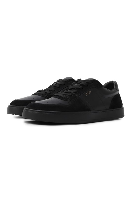 Кожаные кеды Tod’s XXM04L0IF80MJH Чёрный XXM04L0IF80MJH