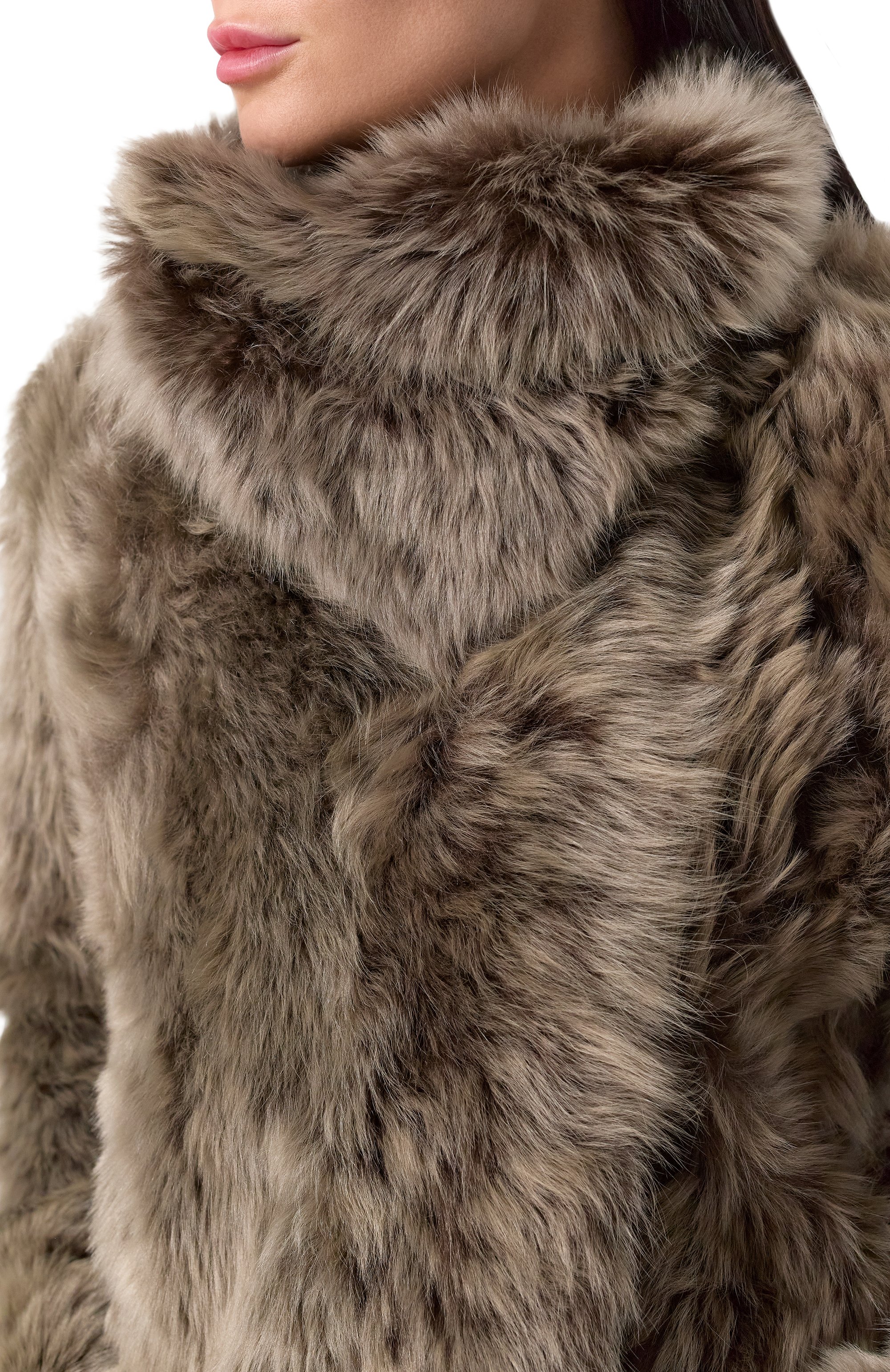 Двусторонняя дубленка из овчины YVES SALOMON, арт. 7WYV62155T0SX, фото 5