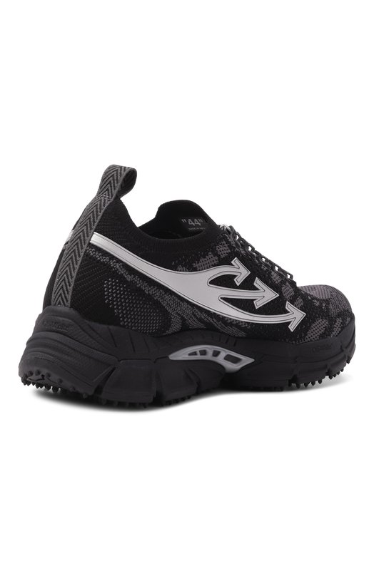 Текстильные кроссовки Be Right Back Knit Off-White 0MIA2A0S26FAB001 Чёрный  0MIA2A0S26FAB001 Фото 4