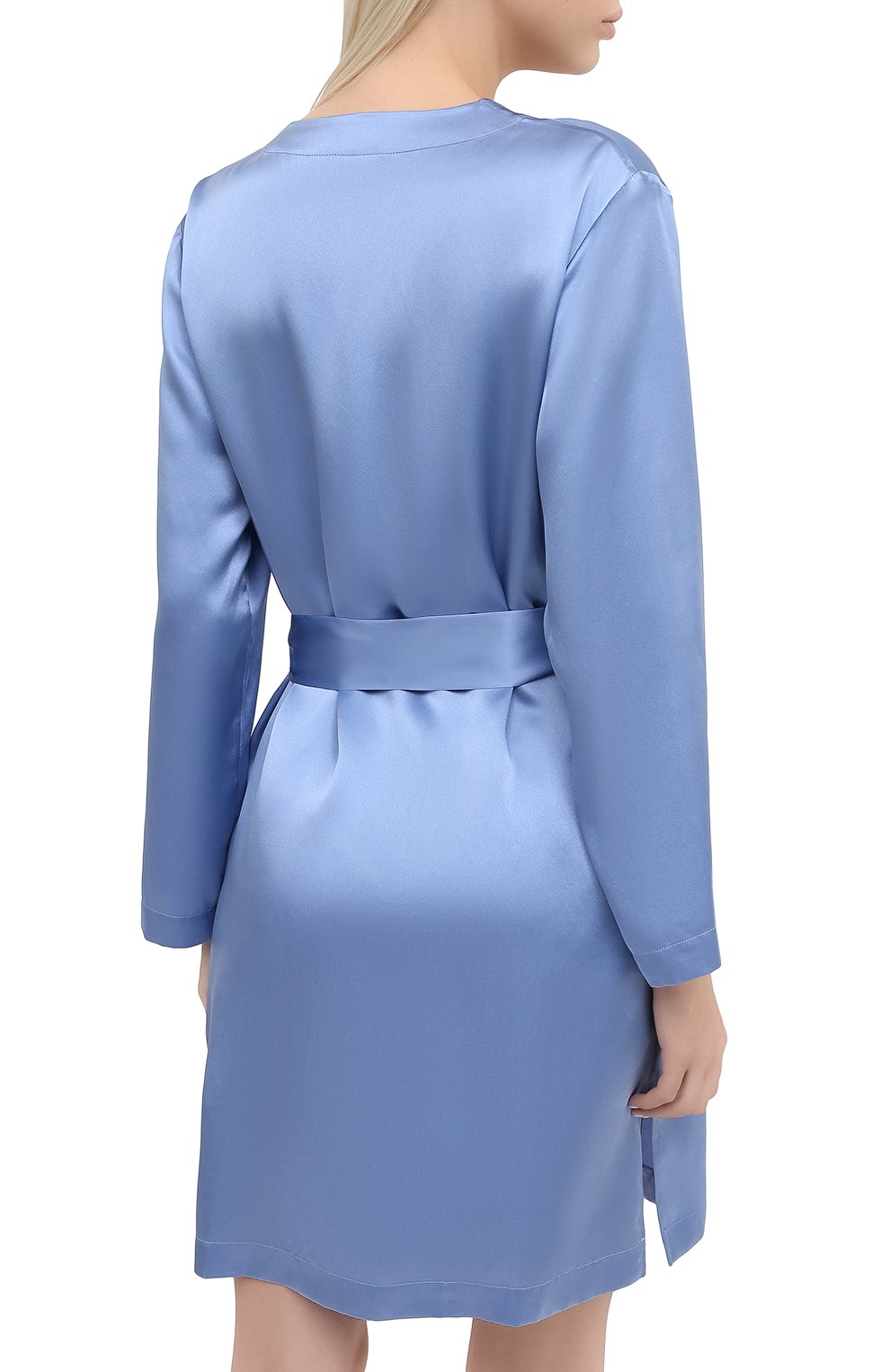 Шелковый халат LUNA DI SETA, арт. VLST08009, фото 4