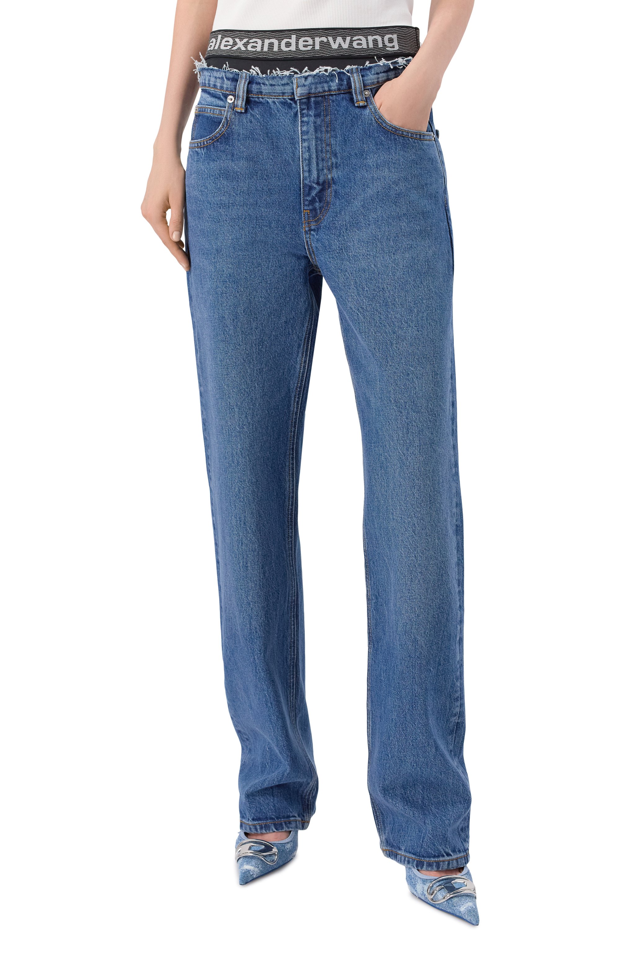 Джинсы ALEXANDER WANG, арт. 4DC3254752, фото 3