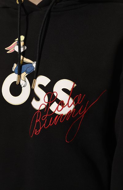 Хлопковое худи looney tunes x boss BOSS, арт. 50484939, фото 5