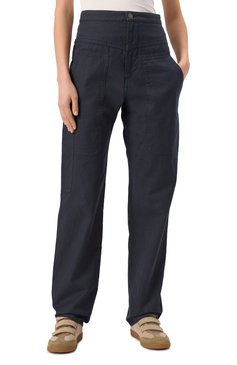 Брюки изо льна и хлопка ISABEL MARANT ETOILE, арт. 25PPA0311FA-C1G06E, фото 3
