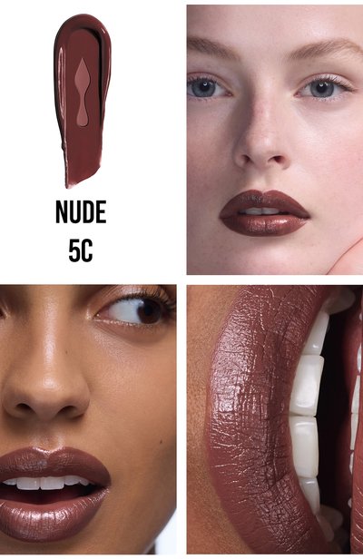 Помада-блеск для губ rouge stiletto slimstick glossy shine nude, оттенок 5c (2g) CHRISTIAN LOUBOUTIN цвета по цене 6810 руб., арт. 8435415109154, фото 3 Помада-блеск для губ rouge stiletto slimstick glossy shine nude, оттенок 5c (2g) CHRISTIAN LOUBOUTIN, арт. 8435415109154, фото 3