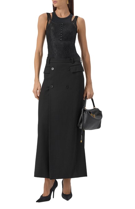 Женская юбка из вискозы и шерсти BALENCIAGA, арт. 838768/TRT01