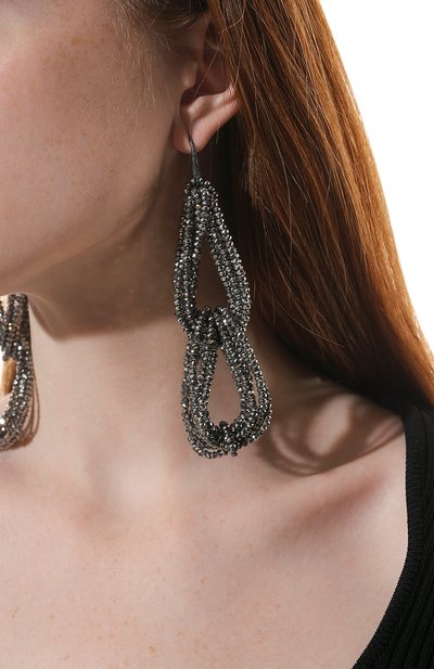 Серьги BRUNELLO CUCINELLI, арт. M0RW9LV67/M, фото 2